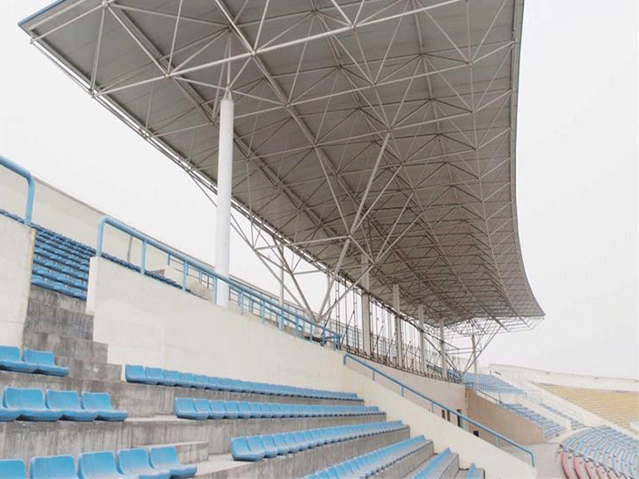 金昌四小体育馆网架